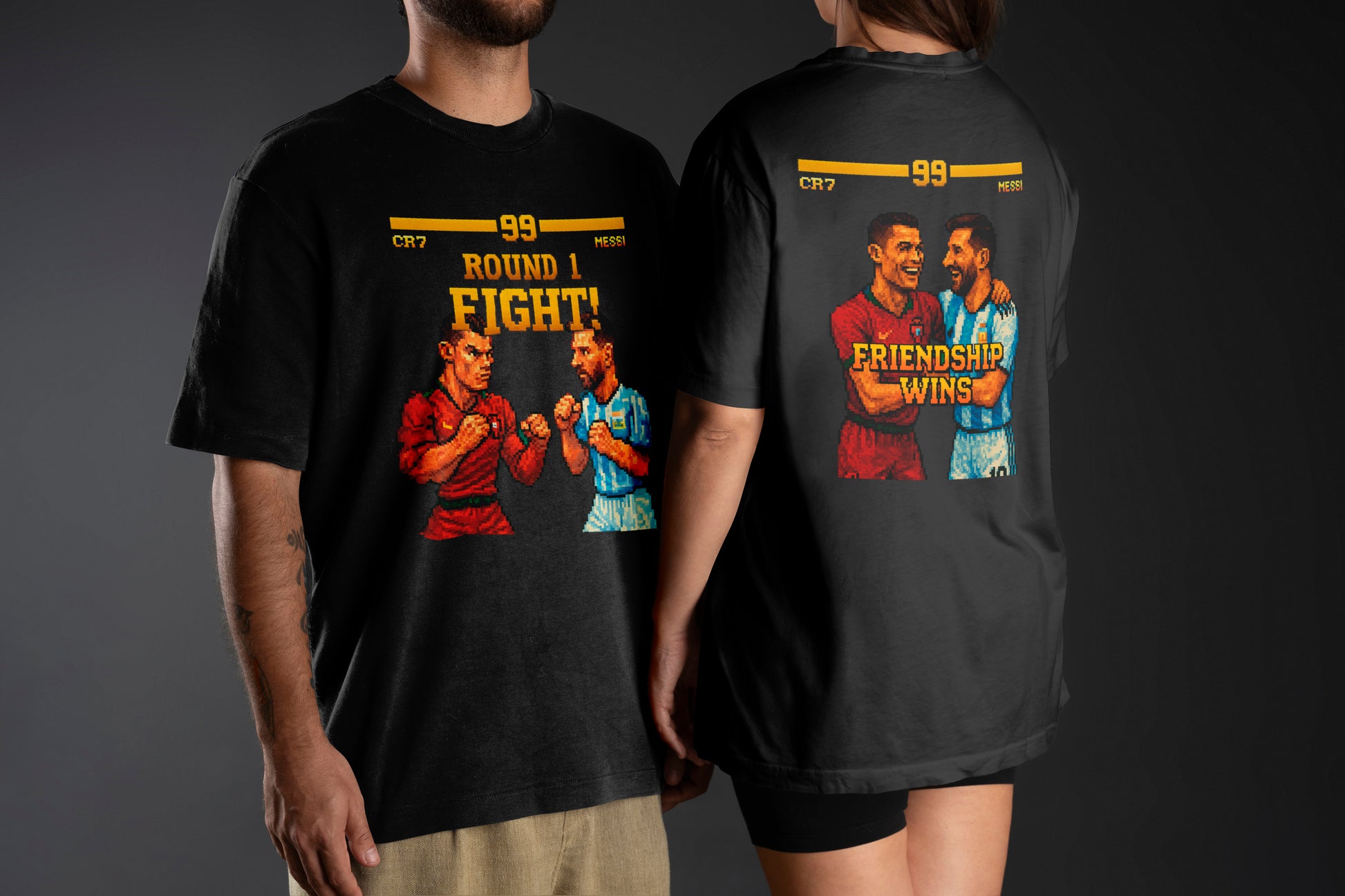 Friendship Wins CR7 VS Messi