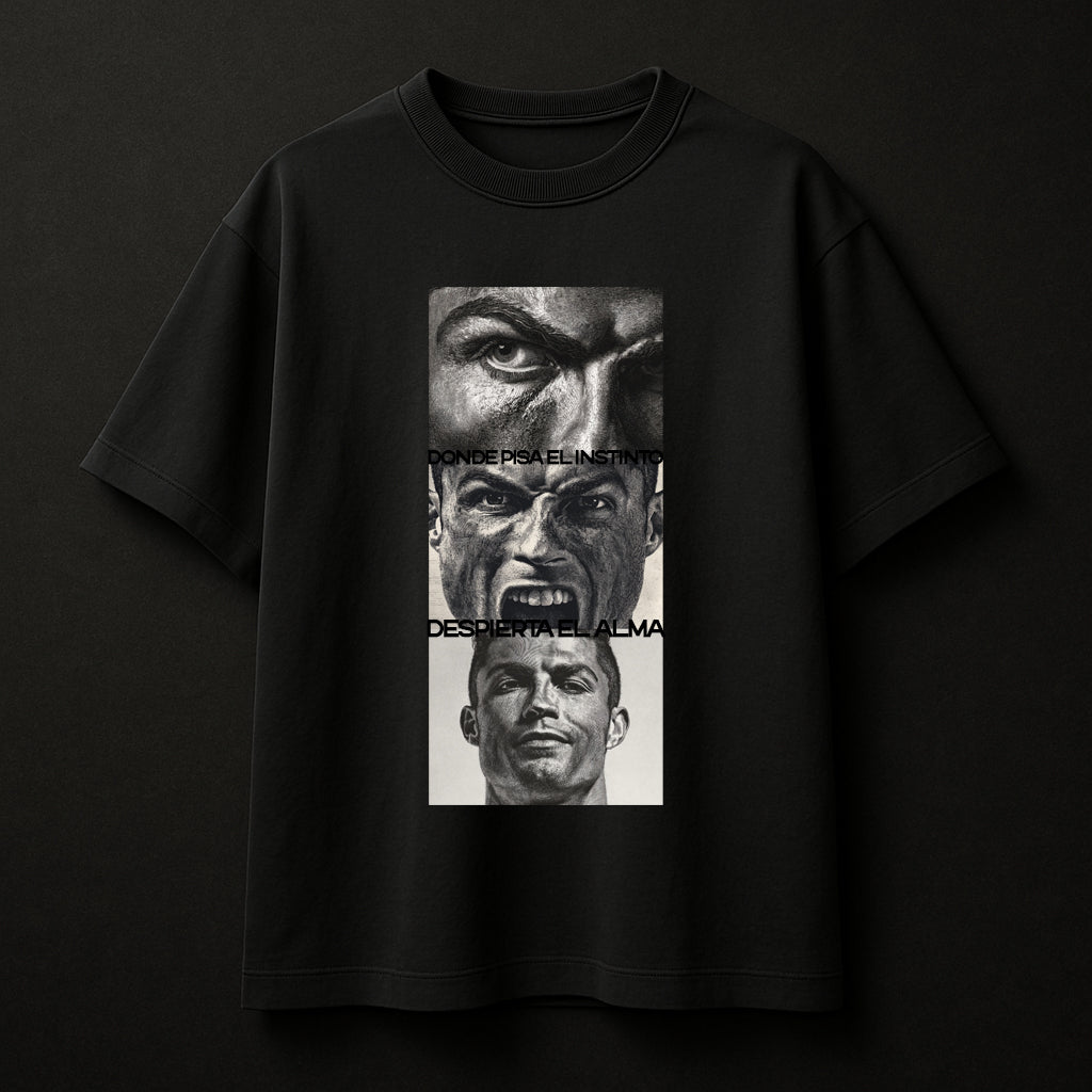 CR7 Xilographic