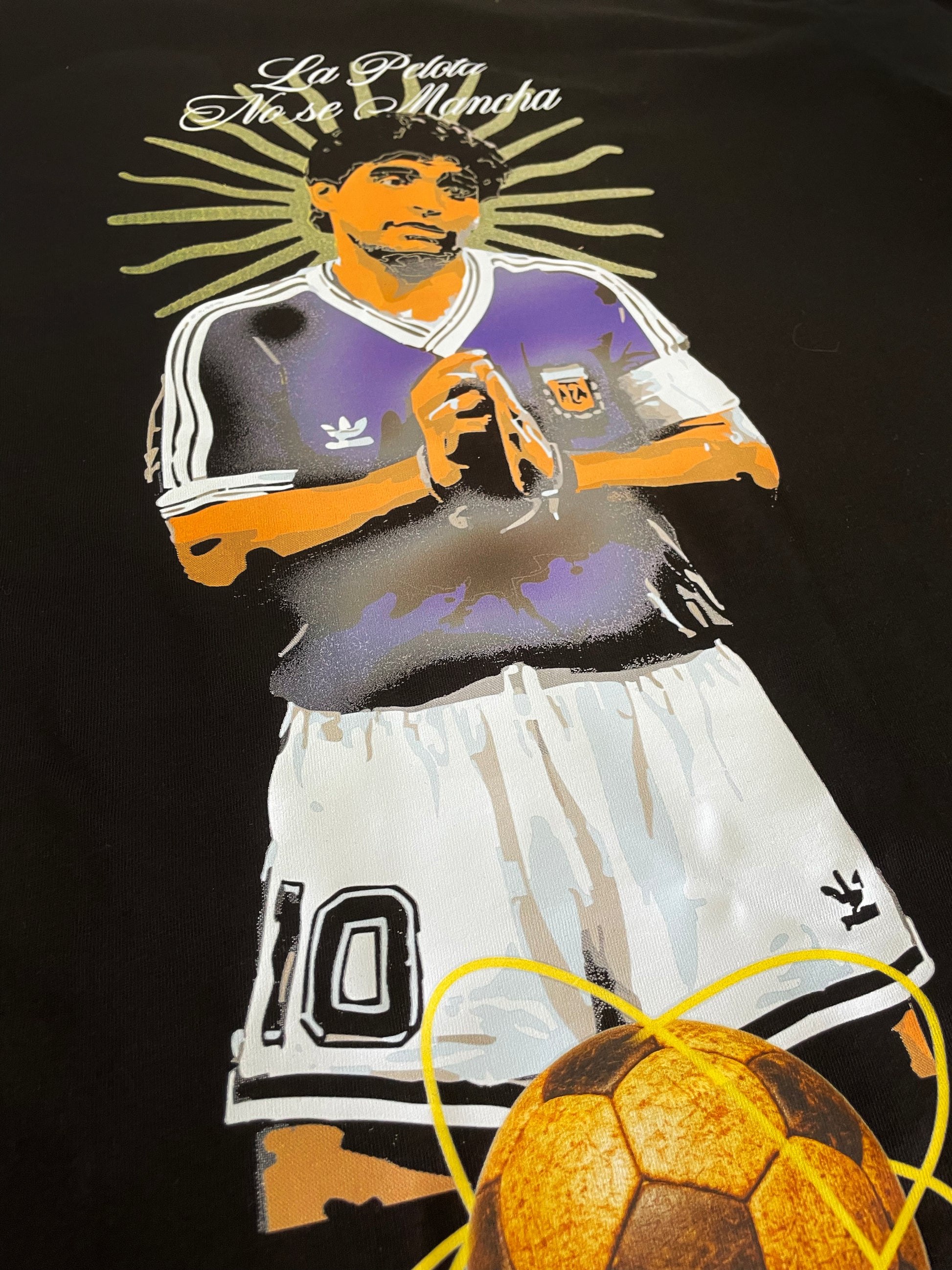 Diego la pelota no se mancha